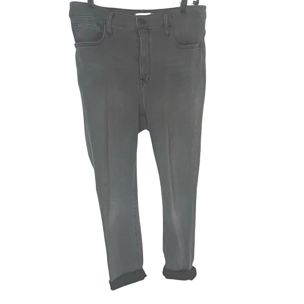 Madewell Gray High Rise Skinny Jeans Women’s Size 10 – Stretch Denim